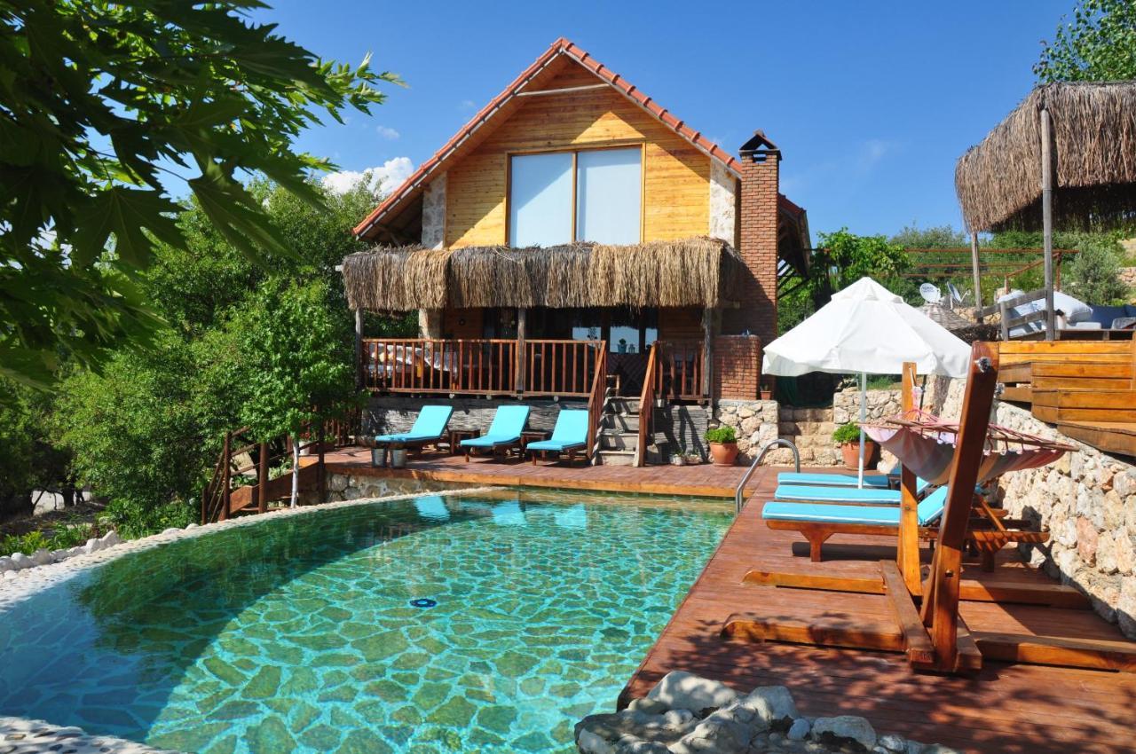 Villa Ambar Evleri Kalkan Esterno foto