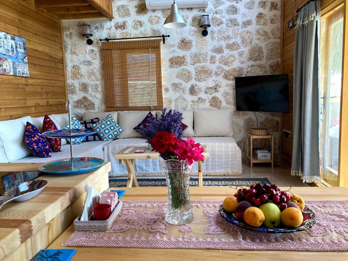 Villa Ambar Evleri Kalkan Esterno foto