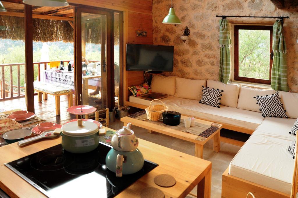 Villa Ambar Evleri Kalkan Esterno foto
