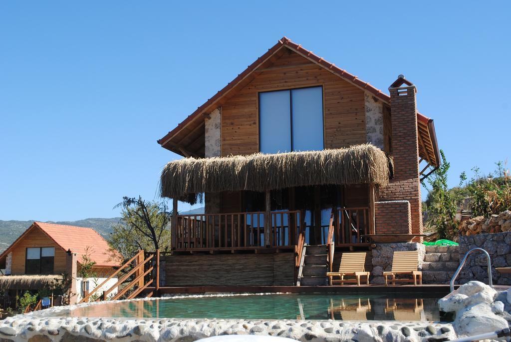 Villa Ambar Evleri Kalkan Esterno foto
